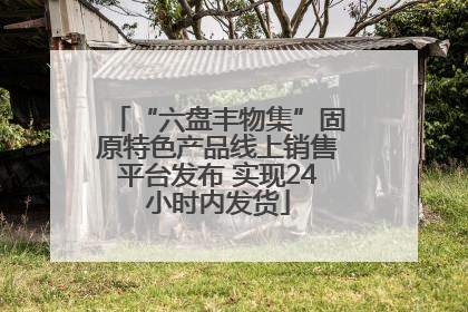 “六盘丰物集”固原特色产品线上销售平台发布 实现24小时内发货