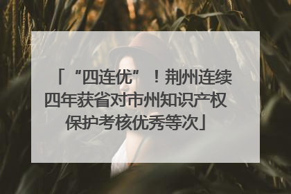 “四连优”！荆州连续四年获省对市州知识产权保护考核优秀等次