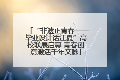 “非遗正青春——毕业设计话江夏”高校联展启幕 青春创意激活千年文脉