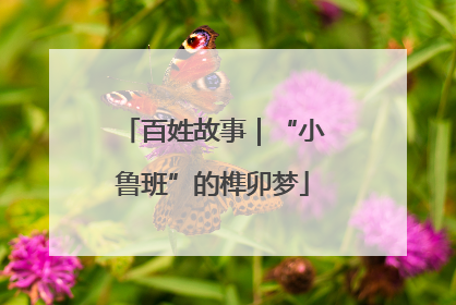 百姓故事｜“小鲁班”的榫卯梦