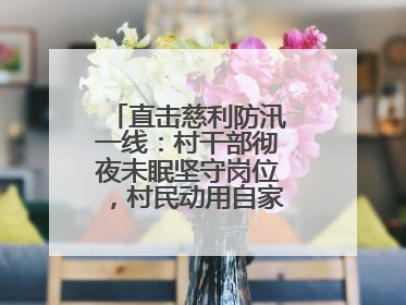 直击慈利防汛一线：村干部彻夜未眠坚守岗位，村民动用自家船协助转移