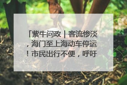 紫牛问政｜客流惨淡，海门至上海动车停运！市民出行不便，呼吁铁路部门恢复班次