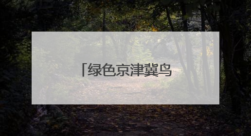 绿色京津冀鸟类已超六百种