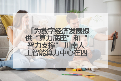 为数字经济发展提供“算力底座”和“智力支撑” 川南人工智能算力中心在四川泸州启动