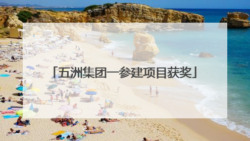 五洲集团一参建项目获奖