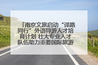 南京文旅启动“译路同行”外语导游人才培育计划 壮大专业人才队伍助力重要国际旅游目的地建设