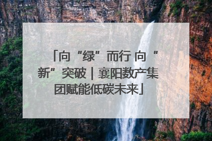 向“绿”而行 向“新”突破｜襄阳数产集团赋能低碳未来