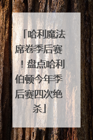 哈利魔法席卷季后赛！盘点哈利伯顿今年季后赛四次绝杀
