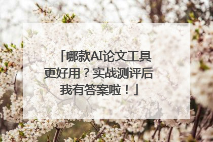 哪款AI论文工具更好用？实战测评后我有答案啦！
