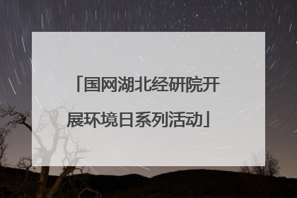 国网湖北经研院开展环境日系列活动