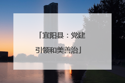 宜阳县：党建引领和美善治