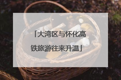 大湾区与怀化高铁旅游往来升温
