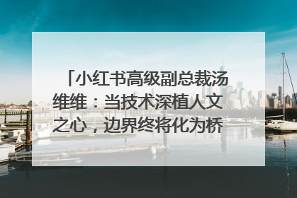 小红书高级副总裁汤维维：当技术深植人文之心，边界终将化为桥梁｜聚焦2025文化强国建设高峰论坛