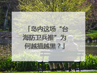 岛内这场“台海防卫兵推”为何越描越黑？