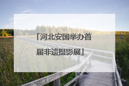 河北安国举办首届非遗摄影展