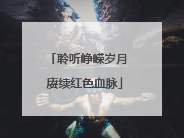 聆听峥嵘岁月 赓续红色血脉