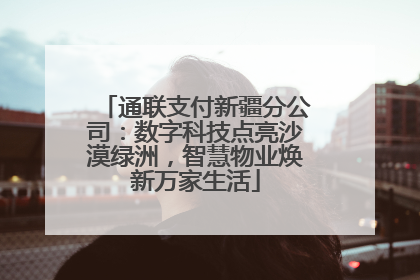 通联支付新疆分公司：数字科技点亮沙漠绿洲，智慧物业焕新万家生活