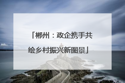 郴州：政企携手共绘乡村振兴新图景