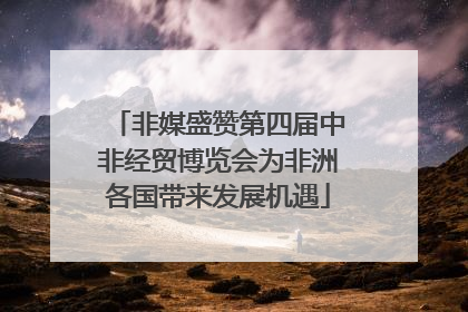 非媒盛赞第四届中非经贸博览会为非洲各国带来发展机遇