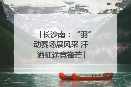 长沙南：“羽”动赛场展风采 汗洒征途竞锋芒