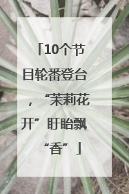 10个节目轮番登台，“茉莉花开”盱眙飘“香”