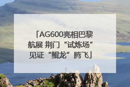 AG600亮相巴黎航展 荆门“试炼场”见证“鲲龙”腾飞